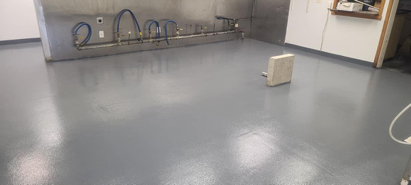 Commercial Kitchen HERMETIC™ Stout by Distinguished Designs Decorative Concrete Coatings and Epoxy Floors 1