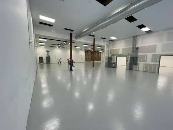 Commercial 10k 'grow' warehouse facility in Puget Sound neat with back track jr pg All Painting, LLC 1
