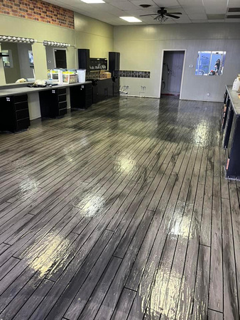 Generations Salon in Lufkin, TX thin finish with PT1 by Decorative Dynamics 1
