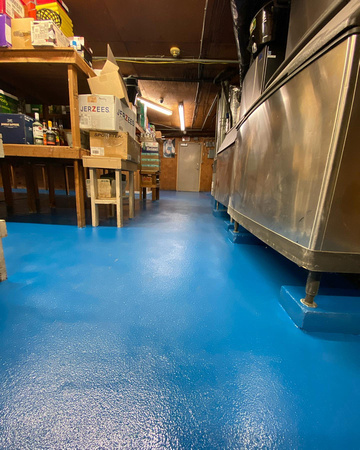 Liquor Store Neptune wine and liquors with a country blue QUARTZ™ Floor by Grip-Tech Floor Coatings 4