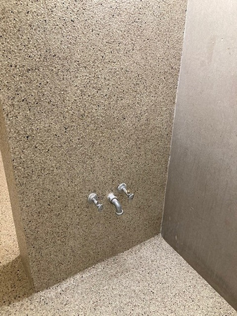 Floor-to-ceiling with HERMETIC™ Flake in this hospital- elite crete midsouth 5