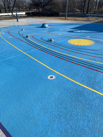 Splash park restore to original design with TF by Commercial Flooring Services, Inc. 1